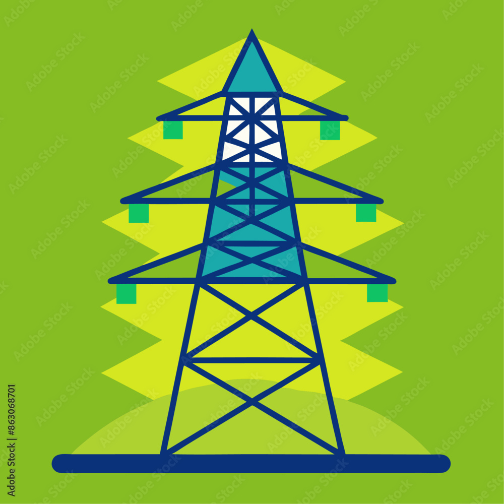 electric tower clipart cartoon Illustration drawing electric tower clipart cartoon Illustration drawing