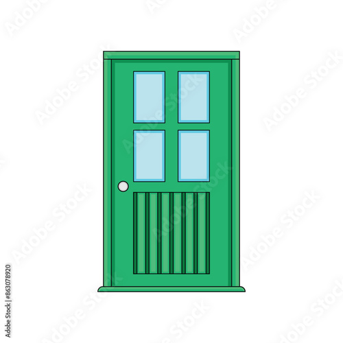 Door of Building