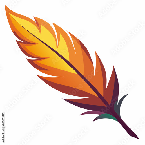 feather clipart cartoon Illustration drawing