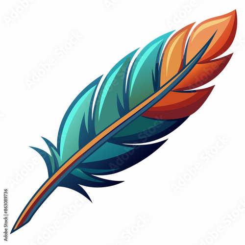 feather clipart cartoon Illustration drawing