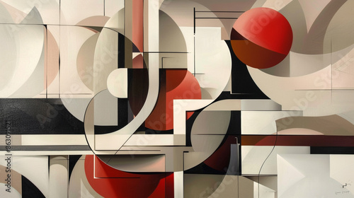 Constructivism abstract wallpaper. Modern Abstract wallpapers and backgrounds. Cubism abstract wallpaper