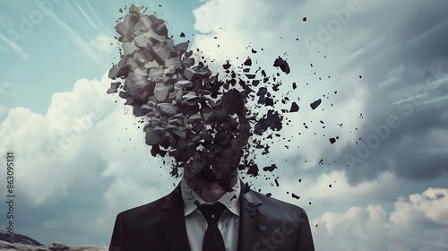 Concept of personal and business ego : Generative AI