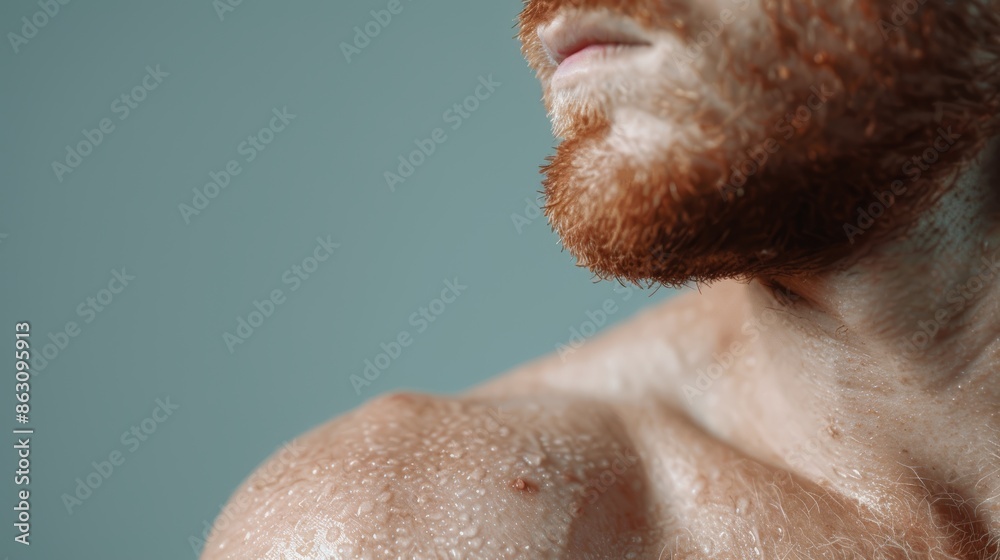 Close-up of a man itching his arm, dry and flaky skin evident, highlighting the discomfort of eczema or insect bites, redness and irritation visible Close-up of a man itching his arm, dry and flaky skin evident, highlighting the discomfort of eczema or insect bites, redness and irritation visible