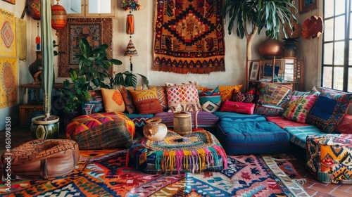Colorful Bohemian Lounge  © Chhayny