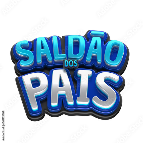 SALDÃO DOS PAIS SELO 3D