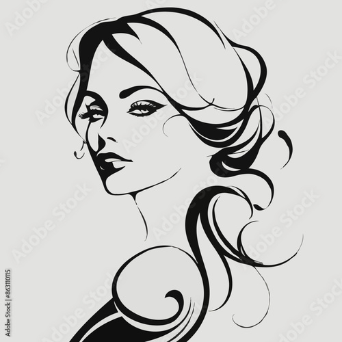 Dibujo de mujer