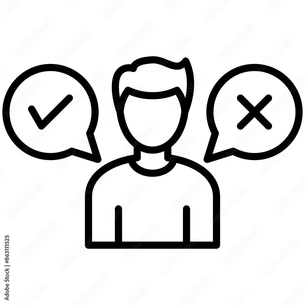 Decision Making Icon Decision Making Icon