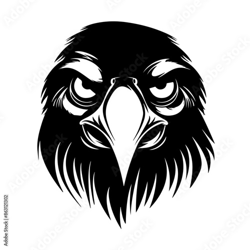 Bird Face Vector Logo