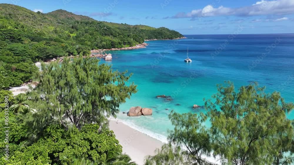 Anse Lazio At Praslin Island In Victoria Seychelles. Indian Ocean Beach. Africa Background. Praslin Island At Victoria. Tourism Landscape. Nature Seascape. Outdoors Travel. Anse Lazio At Praslin Island In Victoria Seychelles. Indian Ocean Beach. Africa Background. Praslin Island At Victoria. Tourism Landscape. Nature Seascape. Outdoors Travel.