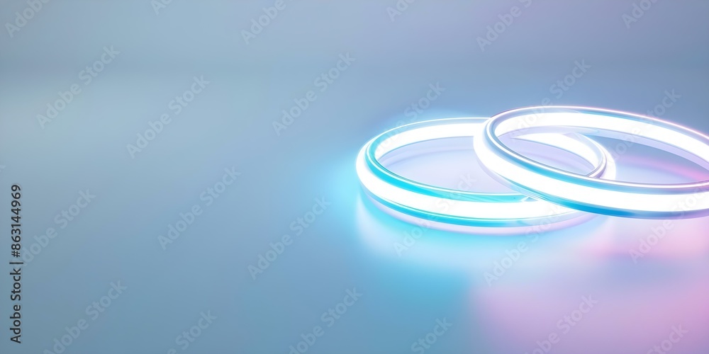 Visual Representation of Market Segments Using Glowing 3D Venn Diagram ...