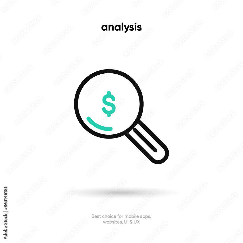 Search dollar thin line icon on the white background. Money, pay, payment, cash operations, currency, exchange, savings, bank cards, currency, banking icons Search dollar thin line icon on the white background. Money, pay, payment, cash operations, currency, exchange, savings, bank cards, currency, banking icons