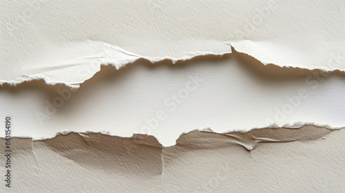 Torn paper