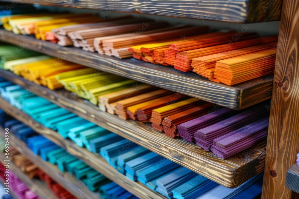 Brightly hued wood; natural patterns. Brightly hued wood; natural patterns.