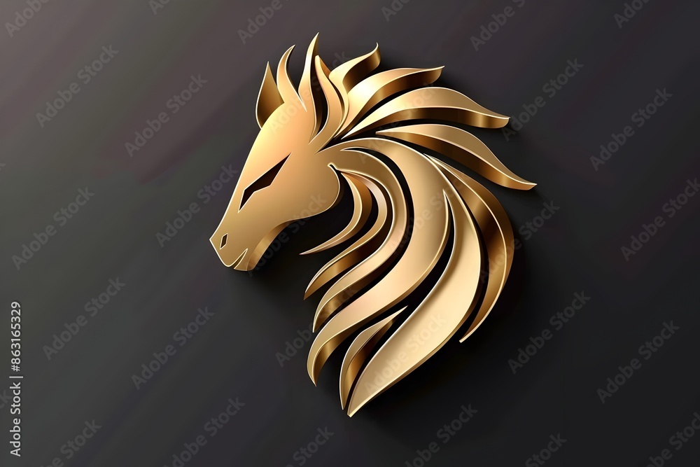 Elegant Minimalist Animal Logo with Refined Details Elegant Minimalist Animal Logo with Refined Details