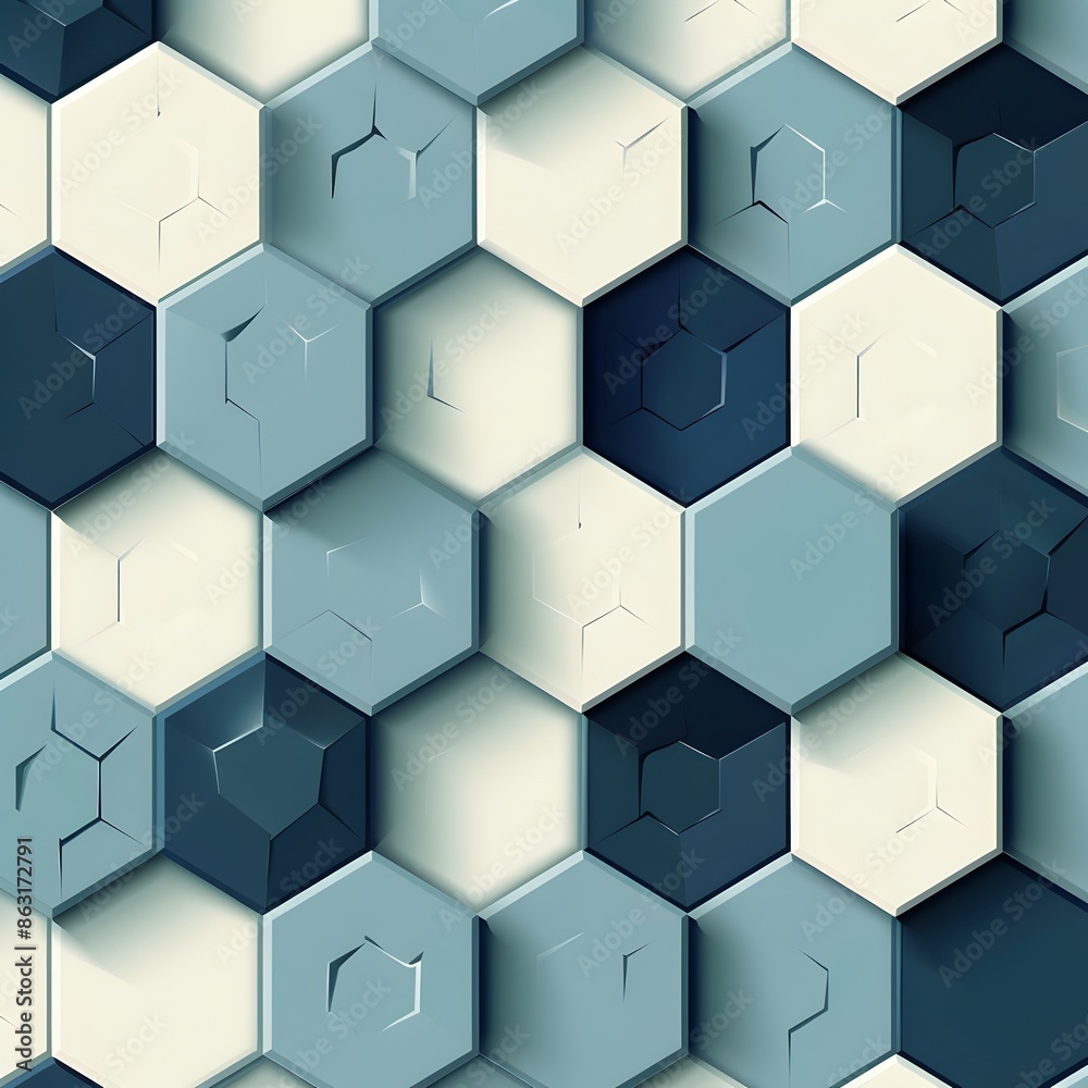 Minimalist Hexagon Composition with Overlapping Honeycomb Structures in Duotone Geometric Abstraction Minimalist Hexagon Composition with Overlapping Honeycomb Structures in Duotone Geometric Abstraction
