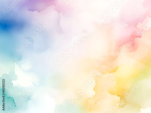 abstract watercolor background. soft, dreamy quality with subtle blending and gradients. Ai generated