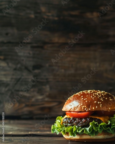 Savory Burger Perfection photo