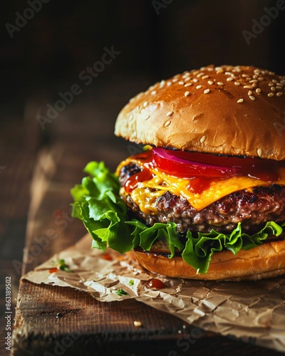 Juicy Gourmet Burger photo