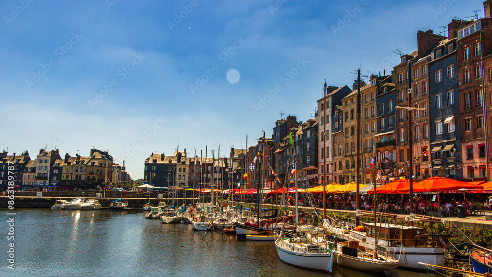 Fototapeta premium Honfleur is a famous village in Normandy, France