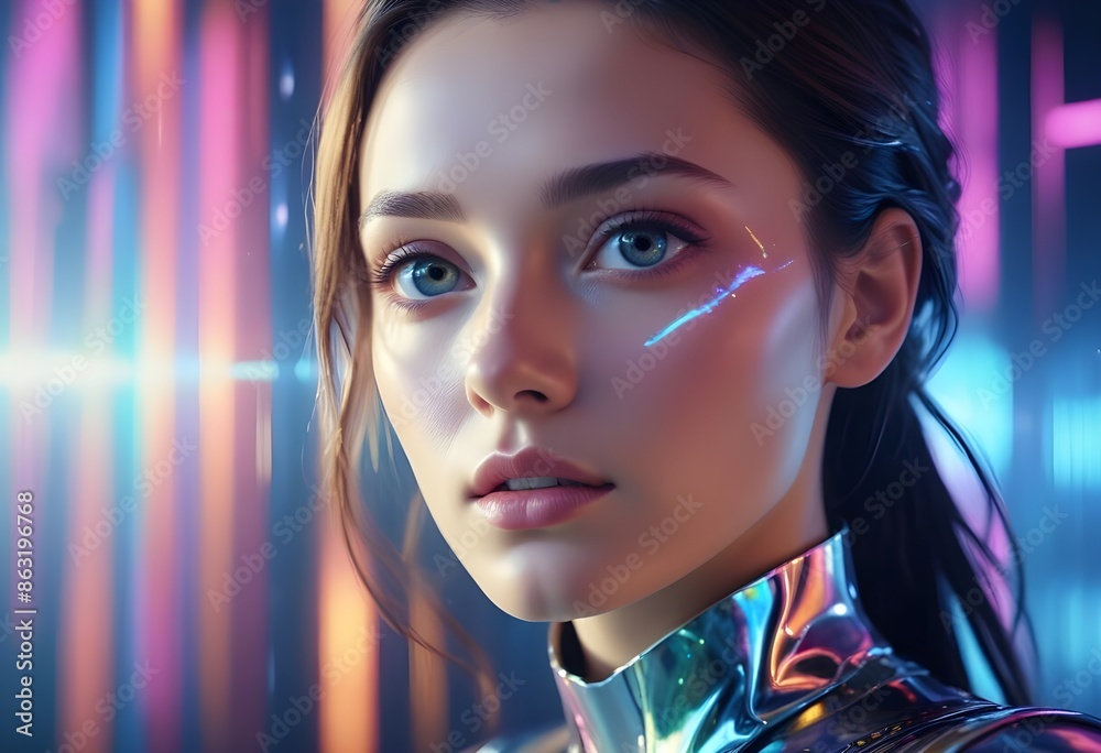 Artificial intelligence woman Artificial intelligence woman