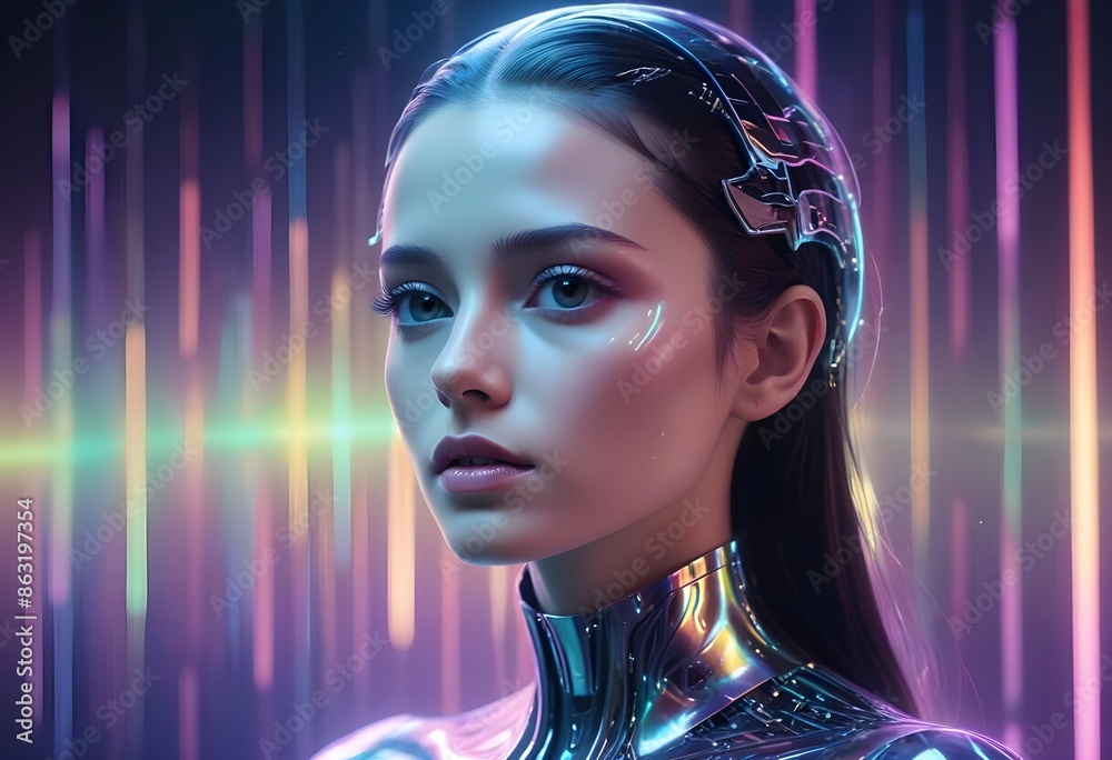 Artificial intelligence woman Artificial intelligence woman