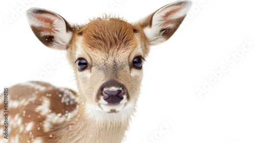 Little deer, baby, bambi on transparent background