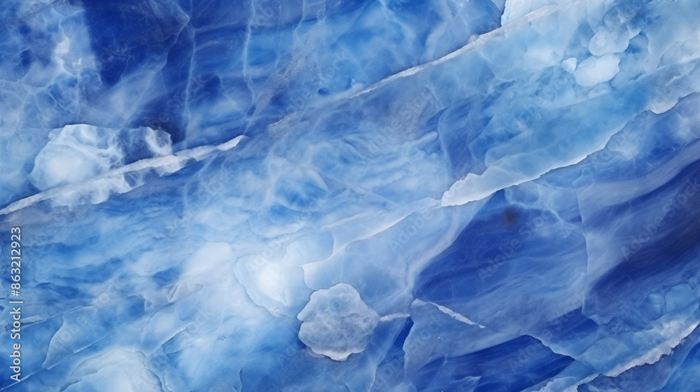 Obraz premium Sodalite Gemstone, Abstract Image, Texture, Pattern Background, Wallpaper, Background, Cell Phone Cover and Screen, Smartphone, Computer, Laptop, Format 9:16 and 16:9 - PNG