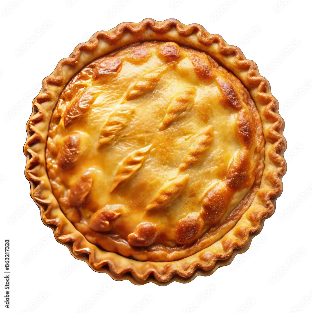Pie Isolated on transparent background Pie Isolated on transparent background