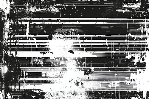 Retro VHS Glitch Texture