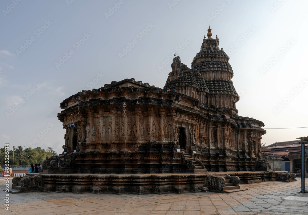 Fototapeta premium One of the most sacred and important centers of Hindu pilgrimage is Sringeri. India.