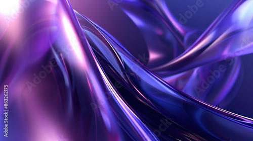 This image displays an abstract representation of liquid glass with holographic, iridescent, and neon colors in a fluid, intertwining pattern against a dark background.