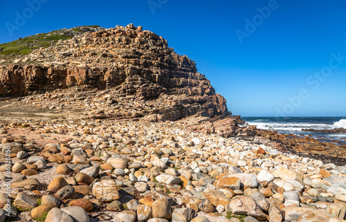 Exposure done in the Cape of Good Hope, the most South-Western point of the African Continent, South Africa. photo