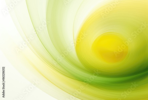 abstract colorful background with smooth lines in green and yellow colors.