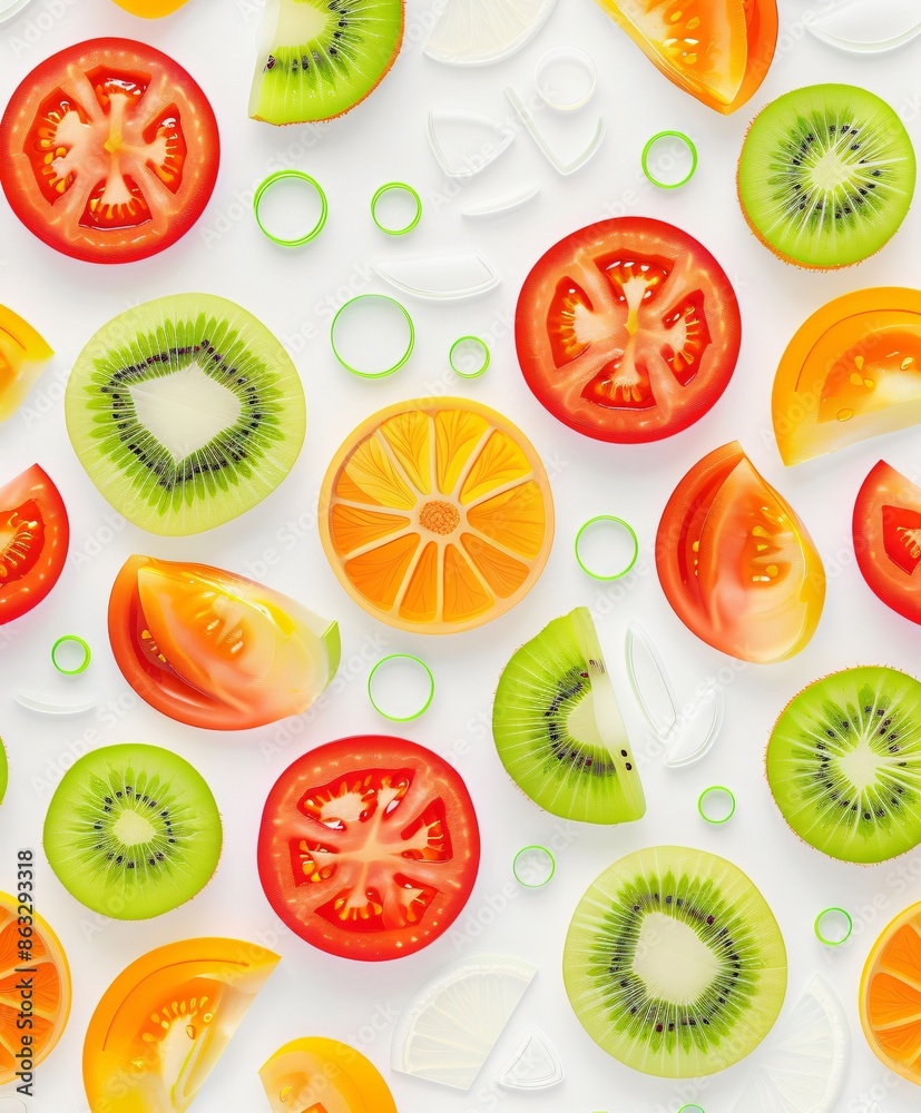 seamless pattern with fruits seamless pattern with fruits
