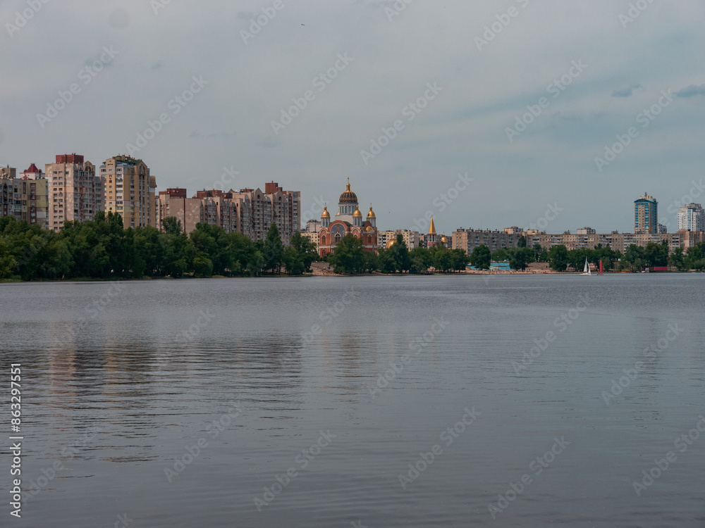 Obraz premium View of the city