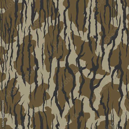 vector seamless camouflage pattern
