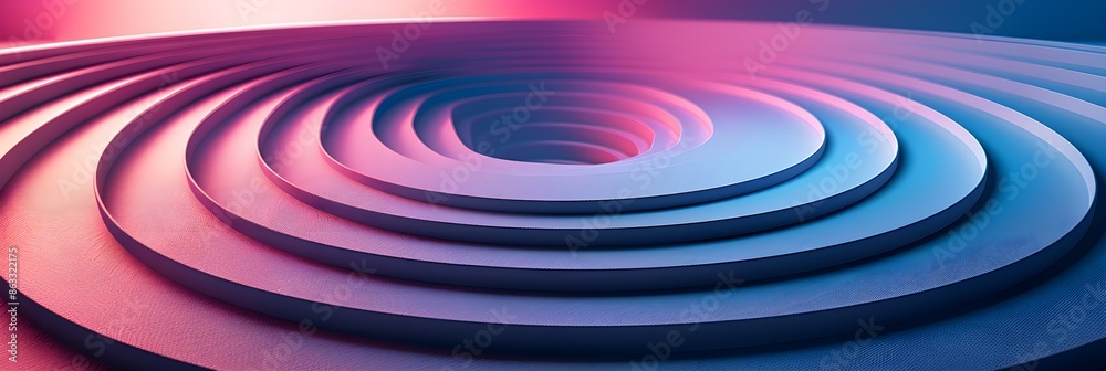 Clean and simple 3d render illustration. Abstract rings background for business presentation. Radial bright pattern concept. Modern surface texture Clean and simple 3d render illustration. Abstract rings background for business presentation. Radial bright pattern concept. Modern surface texture