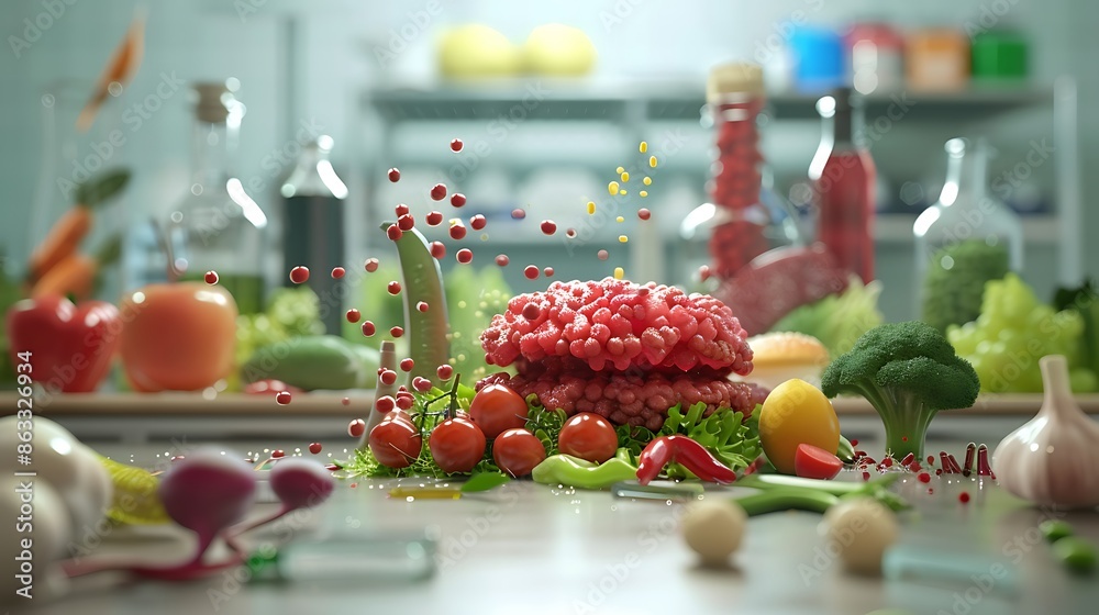 Biofabricated food product offering sustainable and nutritious ...