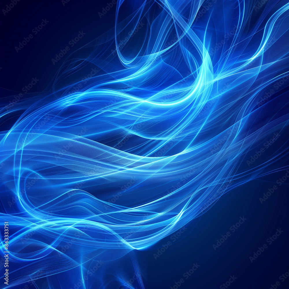 A blue and white image of a flame with a blue background. The flame is very long and has a lot of detail
