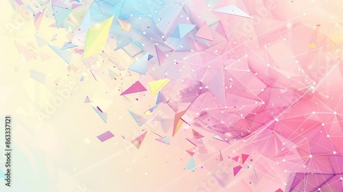 colorful background of geometric shapes , geometrical abstract background
