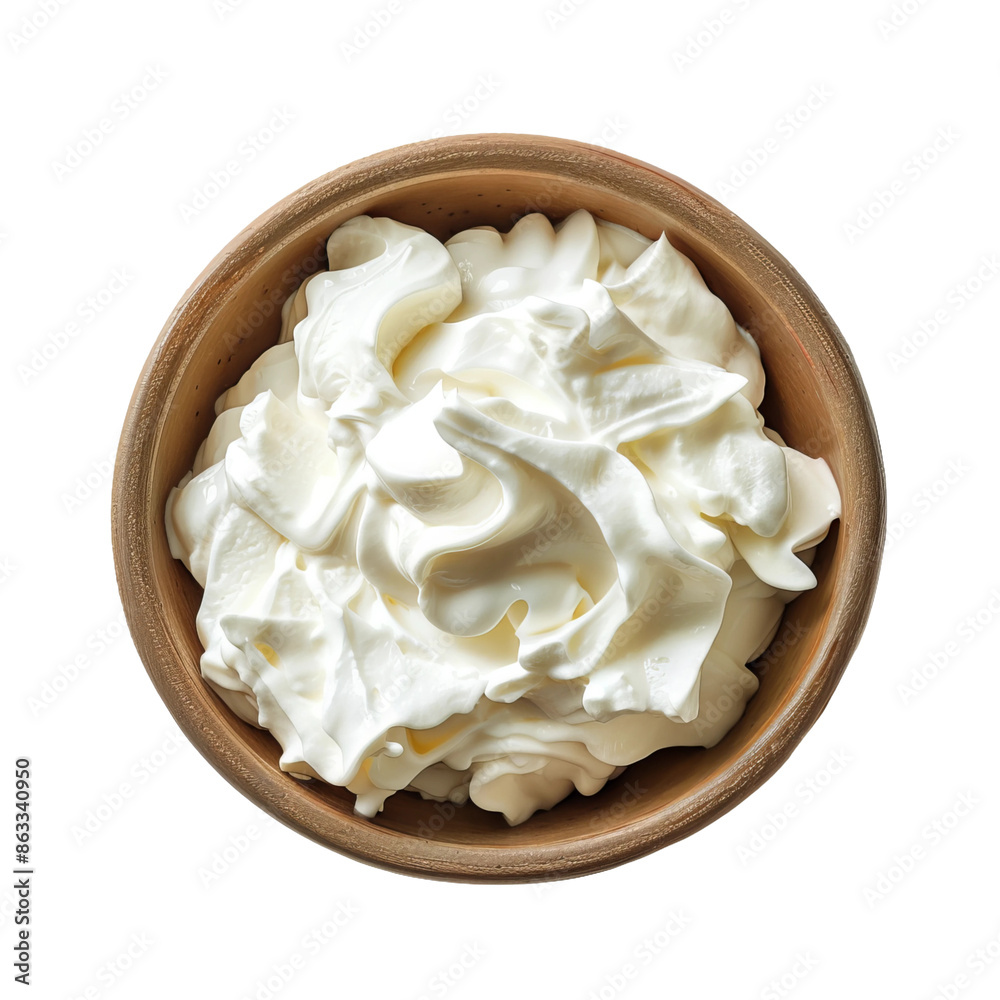 bowl of cream bowl of cream