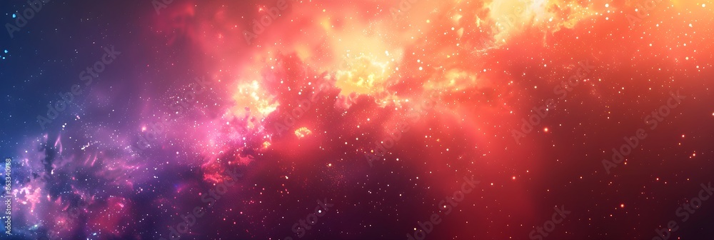 Naklejka premium Future retro sci-fi background. Abstract grainy texture, Universe Retro Futuristic 80's Background. Vintage