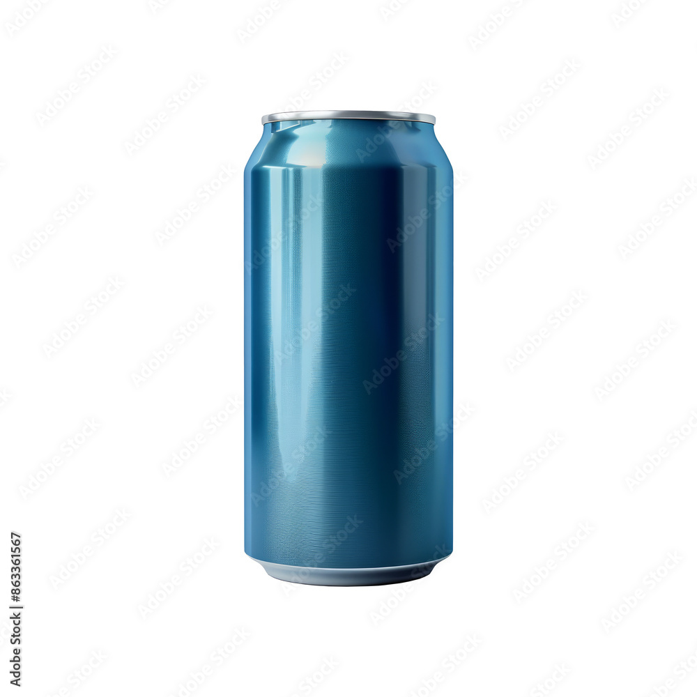 Mockup of Blue Soda Can on Transparent Background. Mockup of Blue Soda Can on Transparent Background.