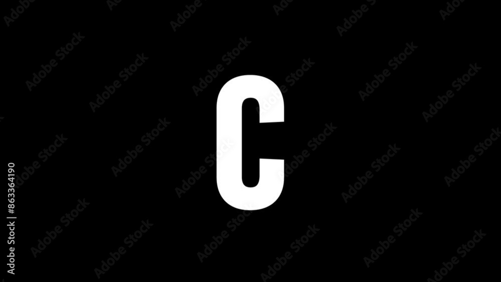 Fire letter C with glitch effect and alpha channel, fire letter and alphabet Fire letter C with glitch effect and alpha channel, fire letter and alphabet