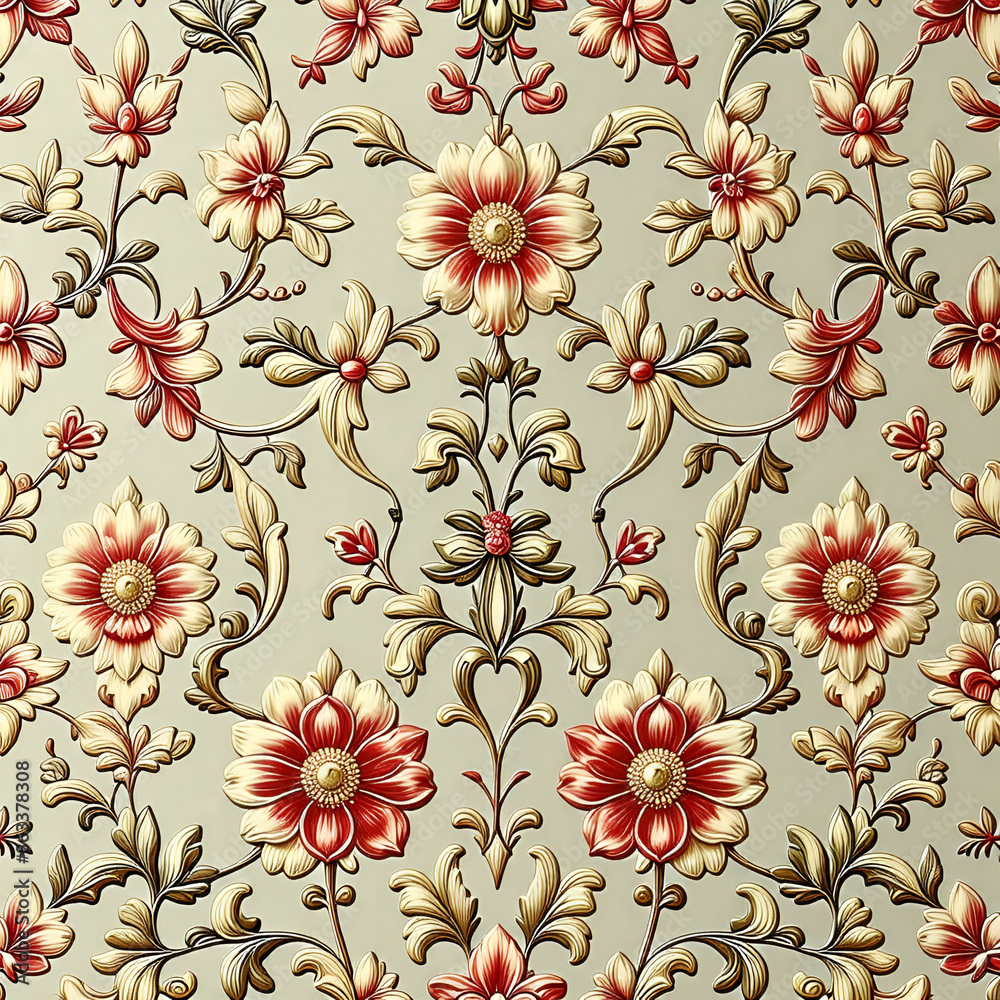 seamless floral background seamless floral background