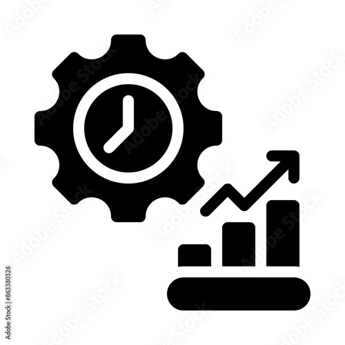 productivity glyph icon