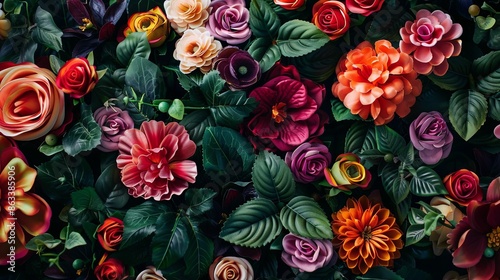 floral wallpaper background