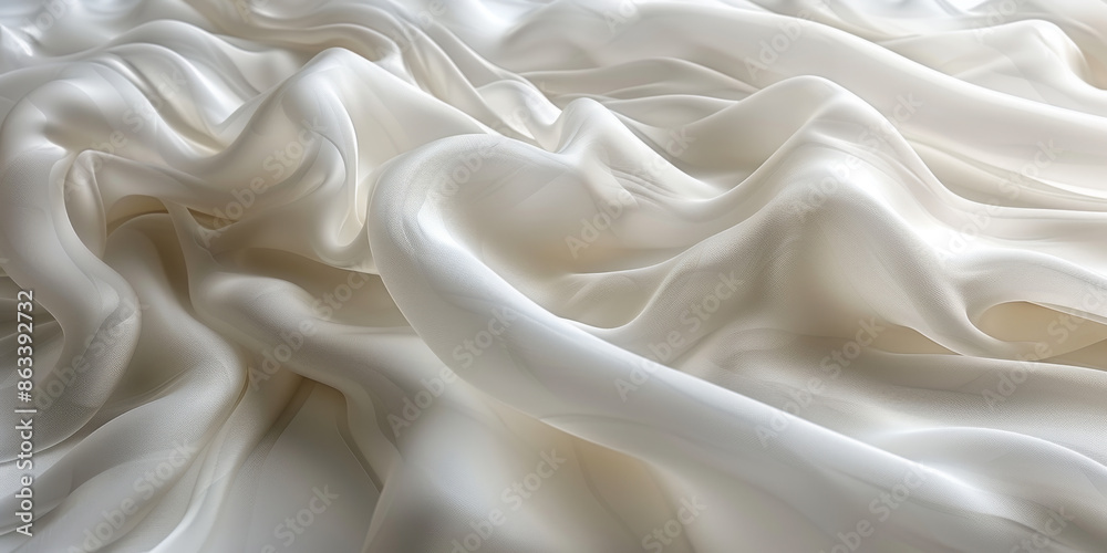 focus Soft sleep night bedroom sheet bed unmade surface Close rippled texture fabic wrinkled White fabric background bedding duvet comfort clothes design material focus Soft sleep night bedroom sheet bed unmade surface Close rippled texture fabic wrinkled White fabric background bedding duvet comfort clothes design material