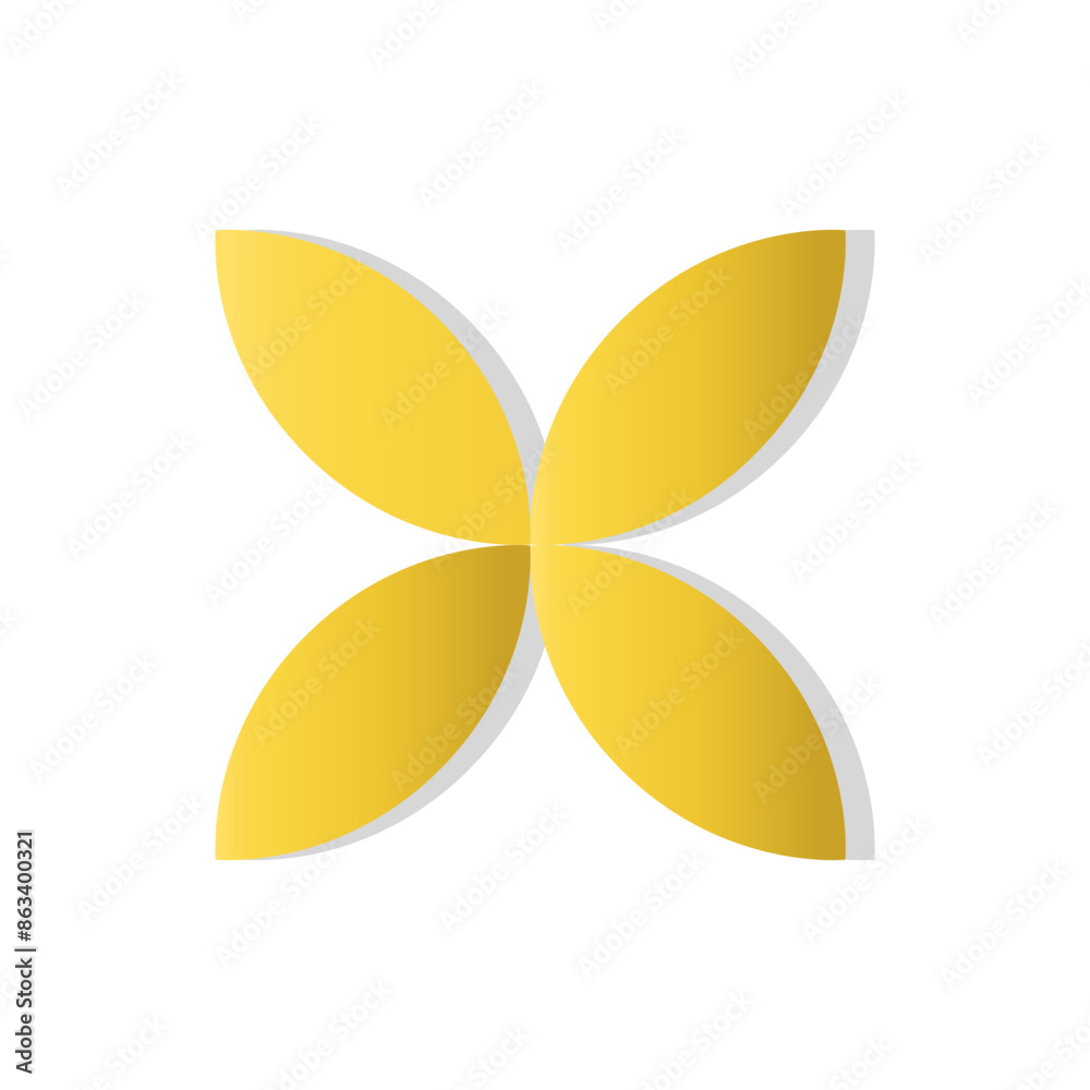 Gold Abstract Geometric Elements with Simple Design. Vector Illustration. Gold Abstract Geometric Elements with Simple Design. Vector Illustration.