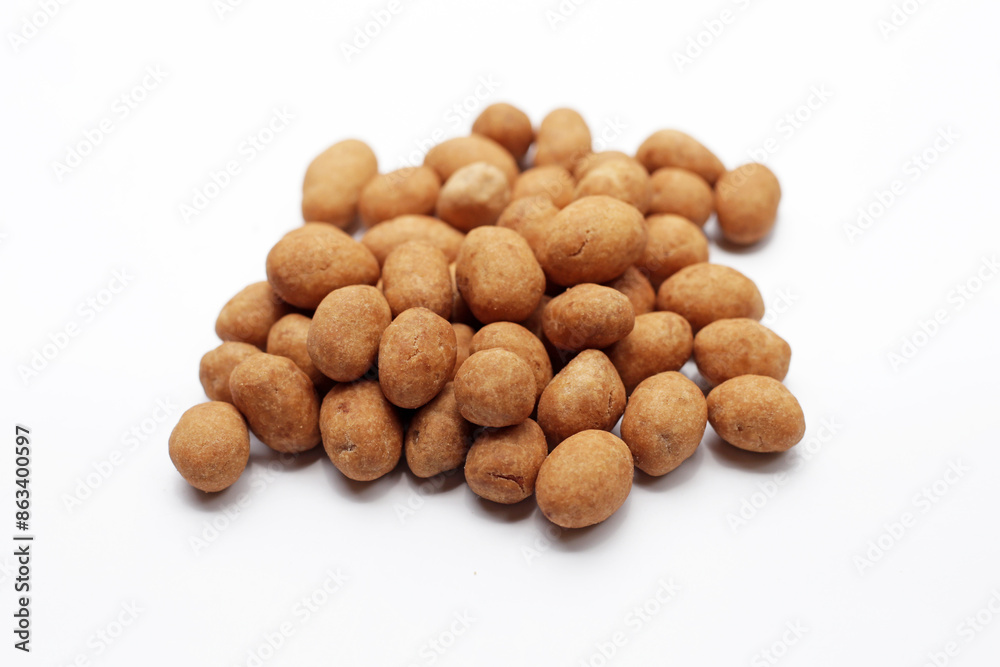 Coconut cream coated peanuts snack Coconut cream coated peanuts snack